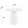 Moi runt matbord �100 cm - Valn�t