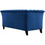 Soffa 2-sits chesterfield bl� - Milton