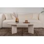 Soffbord Sable Travertin - 119 x 60 cm