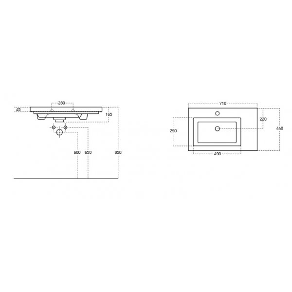 Status Badrumsmöbler 70 cm - paket Status Badrumsmöbler 70 cm - paket
