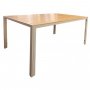 Utematgrupp  Las Vegas & Ida | Beige & gr | 6 stycken stapelbara stolar