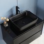 Kommod 80cm | Med tv�ttst�ll i svart design | Nimbus
