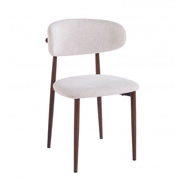 Ingrid matstol Beige/valn�t