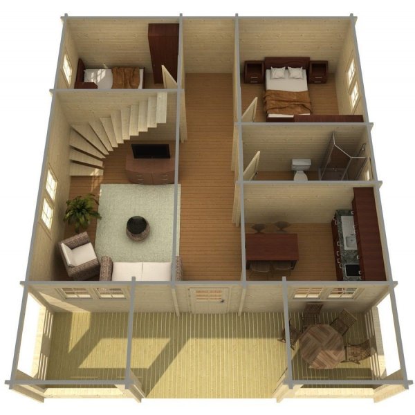 Fritidshus Skeppsholmen - 73,5 m² Fritidshus Skeppsholmen - 73,5 m²