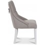 Matstol med handtag (Beige/vit)