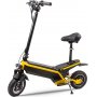 Elscooter HP-I54 - Gul/svart 500W + Reflexsele