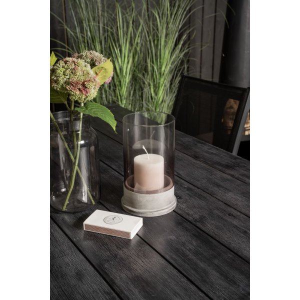 Ramsj� Spisegruppe (200x100) - Sort - 6 Stole