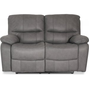 Recliner soffa 2-sits gr� biosoffa