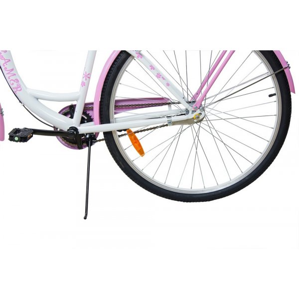 Damcykel Dreamer 28\\\" 3-växlar - Vit & rosa Damcykel Dreamer 28\\\" 3-växlar - Vit & rosa
