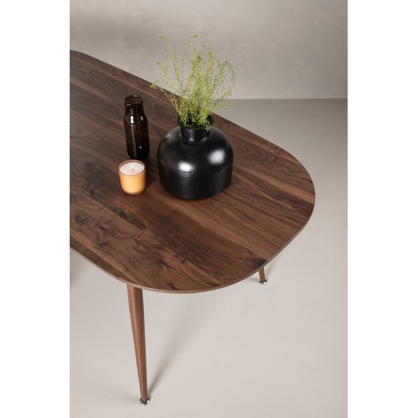 Sanford matbord 180 x 90 cm - M�rkbrun