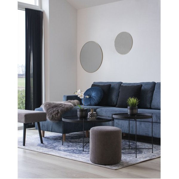 Venezia Soffbord 70 x 70 cm - St�l/glas