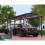 Canopia Alpine Metallcarport fr Wohnmobil 3,6 x 13 - Grau