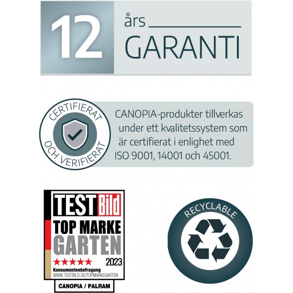 Canopia Rubicon Ultra Durable Værktøjsskur 5,4 m² - Mørkegrå Canopia Rubicon Ultra Durable Værktøjsskur 5,4 m² - Mørkegrå