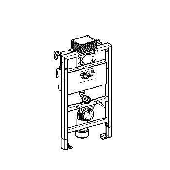 Grohe Rapid SL til vægmonteret toilet - sæde Rapid SL 38618 Grohe Rapid SL til vægmonteret toilet - sæde Rapid SL 38618