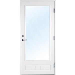 Altandörr med klarglas - Bröstningshöjd 400 mm + Karmhylsor - Altandörrar, Ytterdörrar, Dörrar & portar