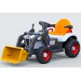 Eltraktor fr barn 6V - Svart/Gul
