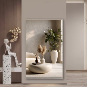 Spejl Orlando 190 x 120 cm - Beige Spejl Orlando 190 x 120 cm - Beige