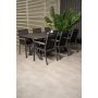 Ramsj Matgrupp (200x100) - Svart - 6 Stolar