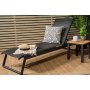 Maglehem Sidobord  Svart/teak