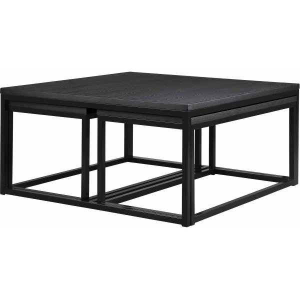 Acero soffbord 94x47 - Svartbrun askfaner