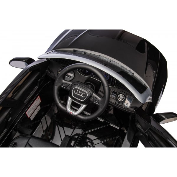 Elbil för barn Q8 Audi 2x35W 12V7Ah | Svart Elbil för barn Q8 Audi 2x35W 12V7Ah | Svart