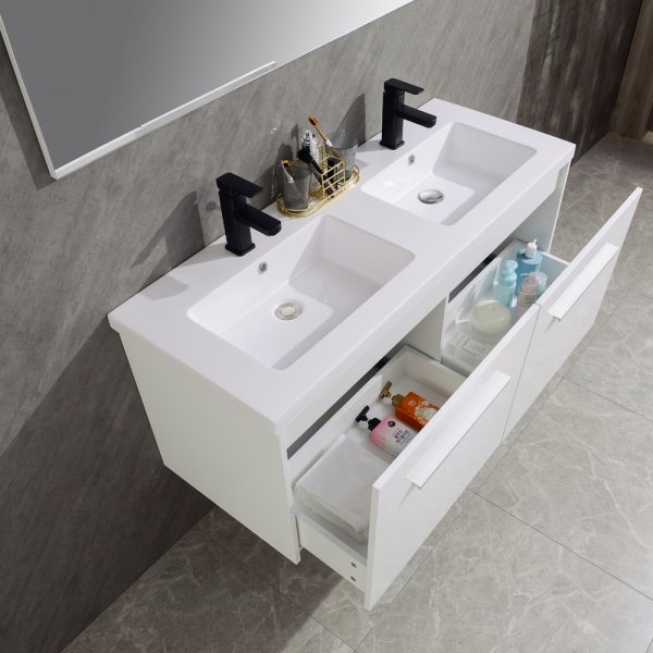 Badrumsmbler Bryssel - Vit