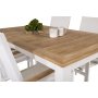 Dotorp Matbord  Vit/Teak