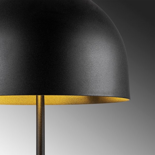 Can bordslampa - Svart