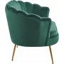 2-sits soffa gr�n/m�ssing - Kingsley