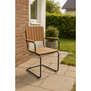 Holmsund stolar - Svart/acasia Holmsund stolar - Svart/acasia