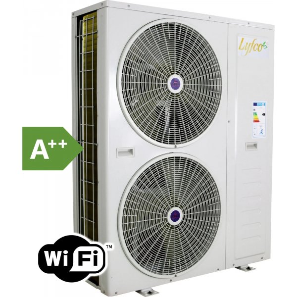 Lyfco HP050-DC-W luft/vand varmepumpe med inverter funktion - 24kW Lyfco HP050-DC-W luft/vand varmepumpe med inverter funktion - 24kW