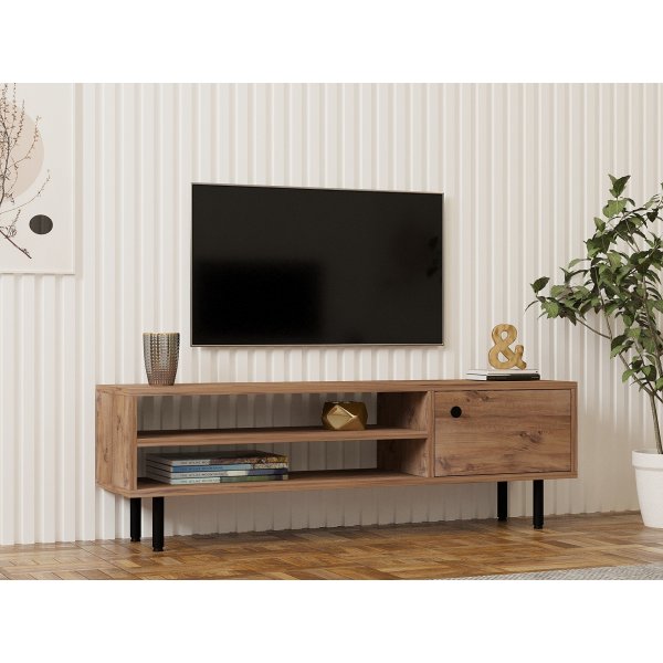 Tv-b�nk 120 cm bred i furu - Rosvik