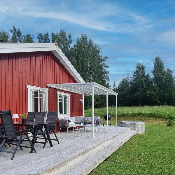 Altantak 370 x 250 x 212 cm - Vit Altantak 370 x 250 x 212 cm - Vit